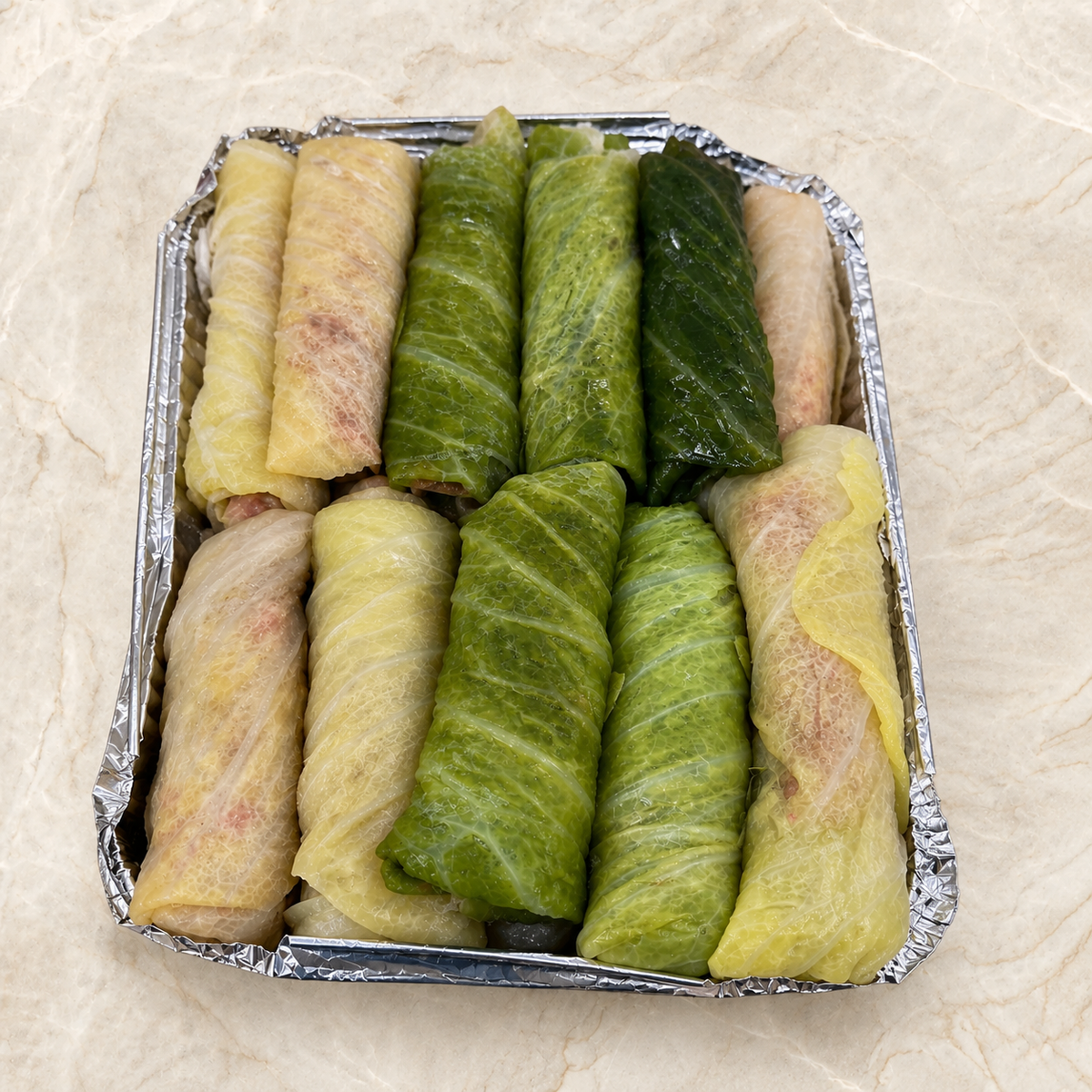 Stuffed Cabbage Leaves (Homemade)
