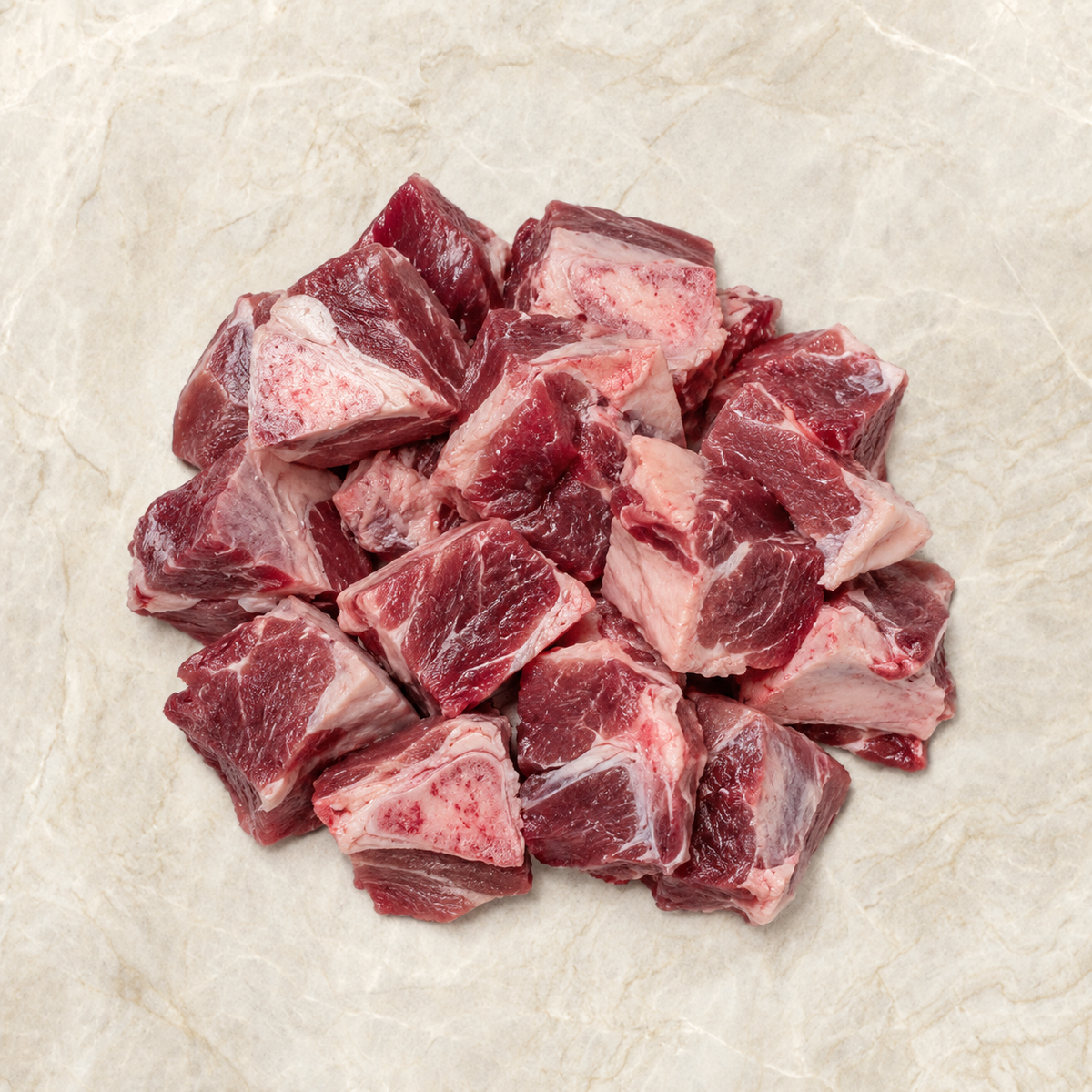 Lamb Shoulder Bone-In Diced