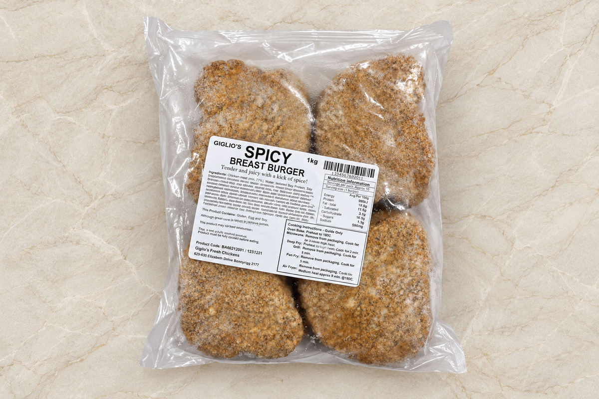 Giglio's Spicy Breast Burger