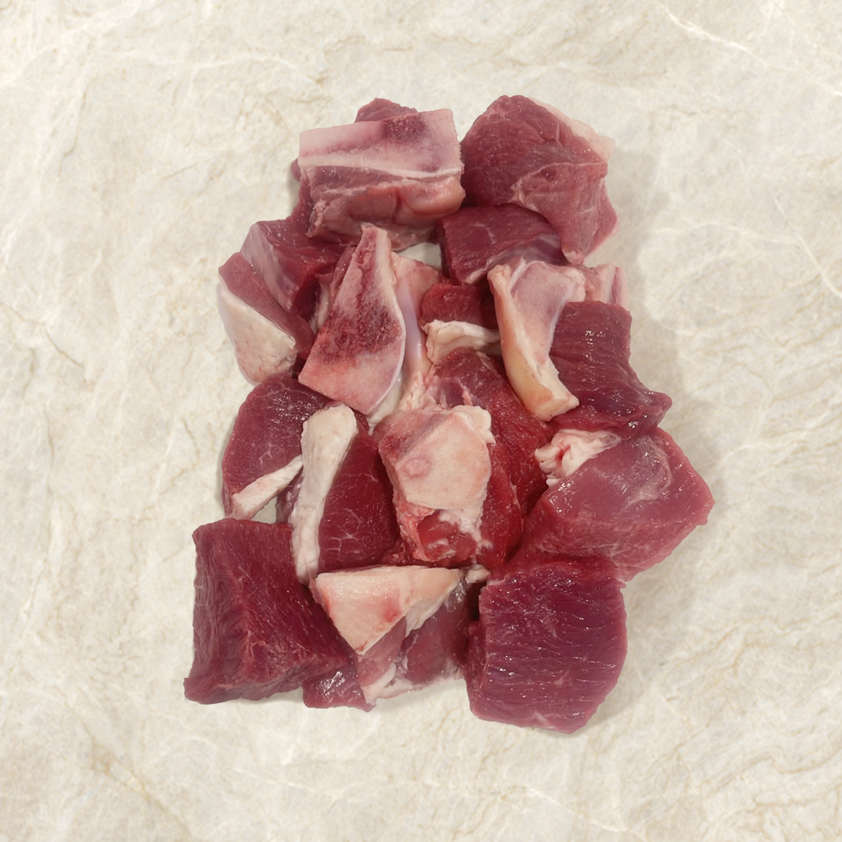 Lamb Leg Bone-In Diced (for curry)