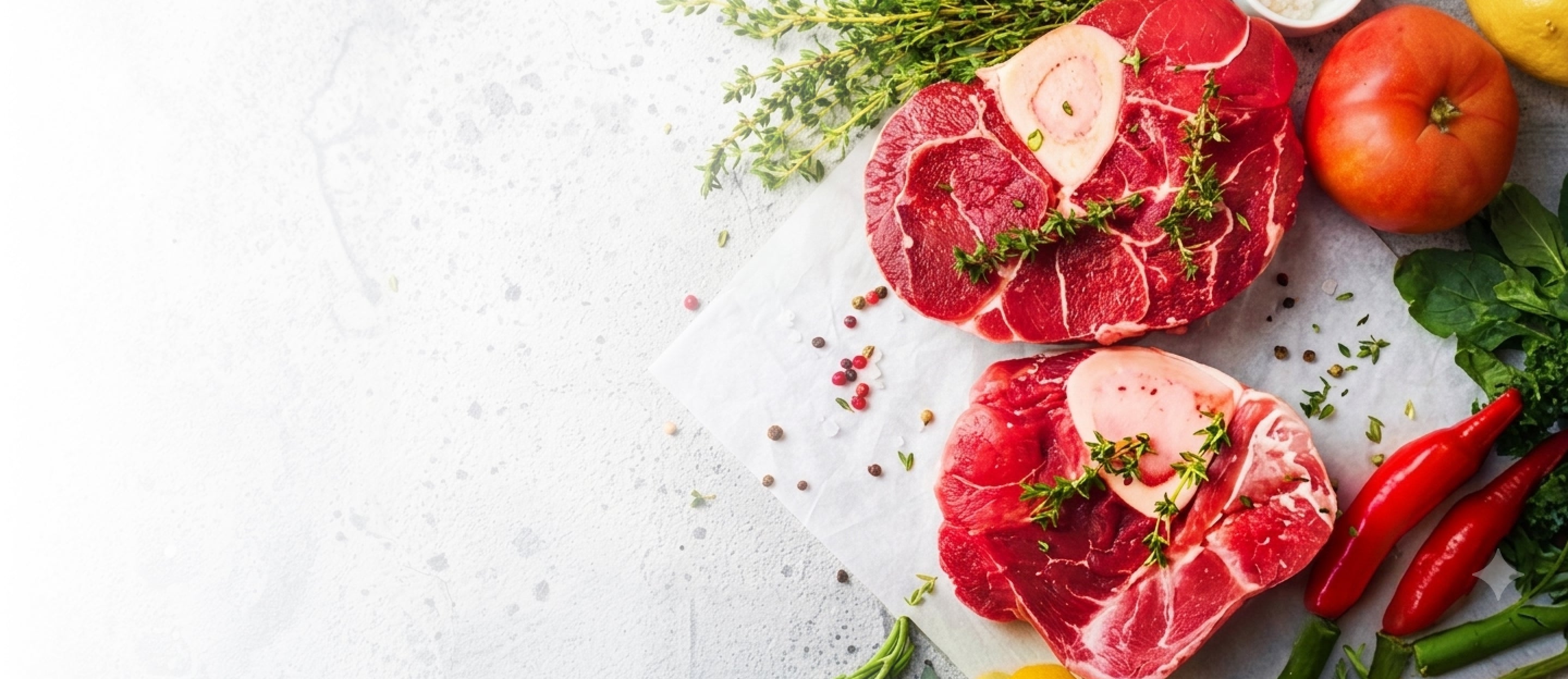 Fresh halal meat prepared by the Cedar Food Group team